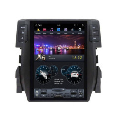Navigatie dedicata Honda Civic 2016- EDT-T669 cu Android GPS Bluetooth Radio Internet procesor Six Core si ecran tip Tesla