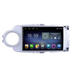 Navigatie dedicata Toyota Yaris 2010-2018 F-yaris10 Octa Core cu Android Radio Bluetooth Internet GPS WIFI DSP 8+128GB 4G