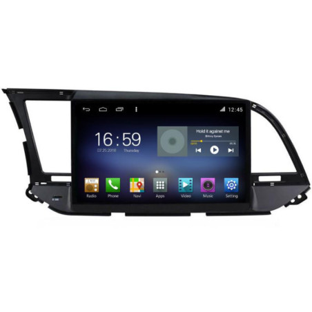 Navigatie dedicata Hyundai Elantra 2015-2018 F-581 Octa Core cu Android Radio Bluetooth Internet GPS WIFI DSP 8+128GB 4G