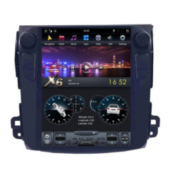 Navigatie dedicata Mitsubishi Outlander EDT-T056 cu Android GPS Bluetooth Radio Internet procesor Six Core si ecran tip Tesla