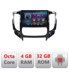 Navigatie dedicata Mitsubishi L200 2014-2020 C-1094 Octa Core cu Android Radio Bluetooth Internet GPS WIFI 4+32GB