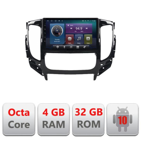 Navigatie dedicata Mitsubishi L200 2014-2020 C-1094 Octa Core cu Android Radio Bluetooth Internet GPS WIFI 4+32GB
