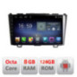 Navigatie dedicata Honda CR-V 2006-2012 F-009 Octa Core cu Android Radio Bluetooth Internet GPS WIFI DSP 8+128GB 4G