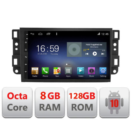 Navigatie dedicata Chevrolet Captiva F-020 Octa Core cu Android Radio Bluetooth Internet GPS WIFI DSP 8+128GB 4G