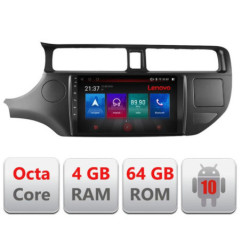 Navigatie dedicata Kia Rio 2012- E-204 Octa Core cu Android Radio Bluetooth Internet GPS WIFI DSP 4+64GB 4G