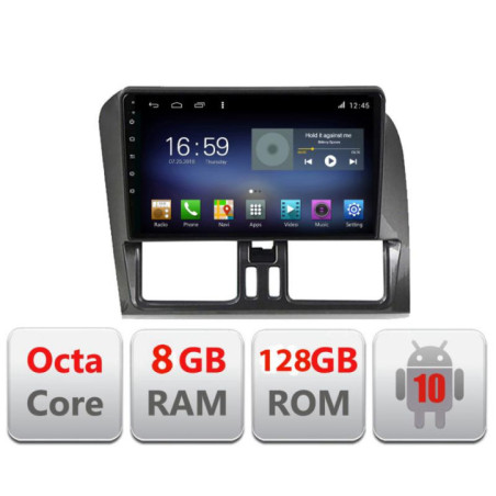 Navigatie dedicata Volvo XC60 F-272 Octa Core cu Android Radio Bluetooth Internet GPS WIFI DSP 8+128GB 4G