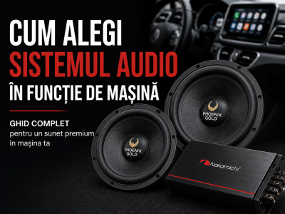 Top 5 cadouri Car Audio pentru tata în 2026