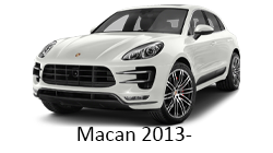 Android autós navigáció Porsche Macan 2013-