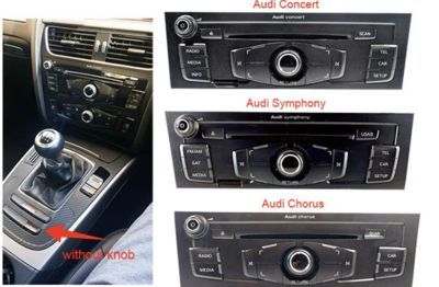 Audi A4 B8 cu unitate originala Chorus/Concert/Symphony