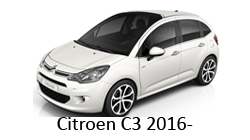 Lumini Ambientale Citroen C3 gen 3 2016-