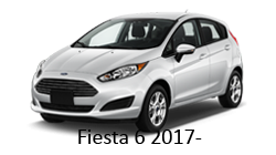 Lumini Ambientale Ford Fiesta gen 6 2017-