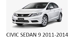 Lumini Ambientale Honda Civic Sedan gen 9 2011-2014