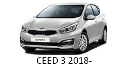 Lumini Ambientale Kia Cee'd gen 3 2018-