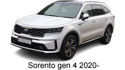 Lumini Ambientale Kia Sorento gen 4 2020-