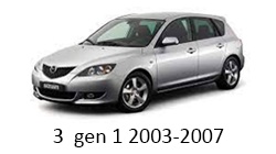Lumini Ambientale Mazda 3 gen 1 2003-2007