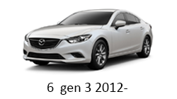 Lumini Ambientale Mazda 6 gen 3 2012-