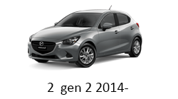Lumini Ambientale Mazda 2 gen 3 2014-