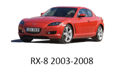 Lumini Ambientale Mazda RX-8 2003-2008