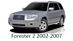 Lumini Ambientale Subaru Forester gen 2 2002-2007
