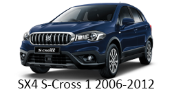 Androidos autós navigáció Suzuki SX4 S-Cross 1. generáció 2006-2012