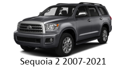 Androidos autós navigáció Toyota Sequoia 2. generáció 2007-2021