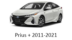 Androidos autós navigáció Toyota Prius + 2011-2021