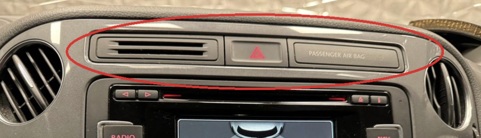 Bord Volkswagen compatibil Tiguan și Golf Plus