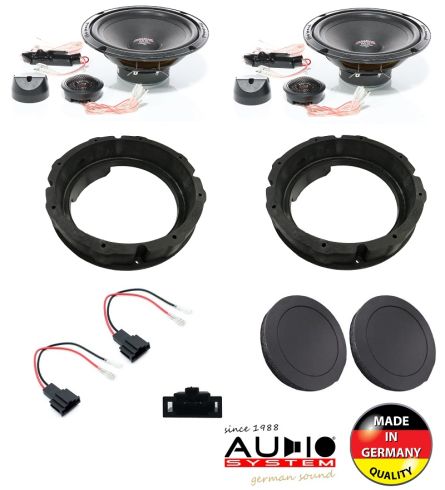 Audi A3 A4 A5 A6 A7 A8 Q3 Q4 Q5 Q7 autóhangszórók a hátsó ajtókhoz Audio rendszer 220 W max.