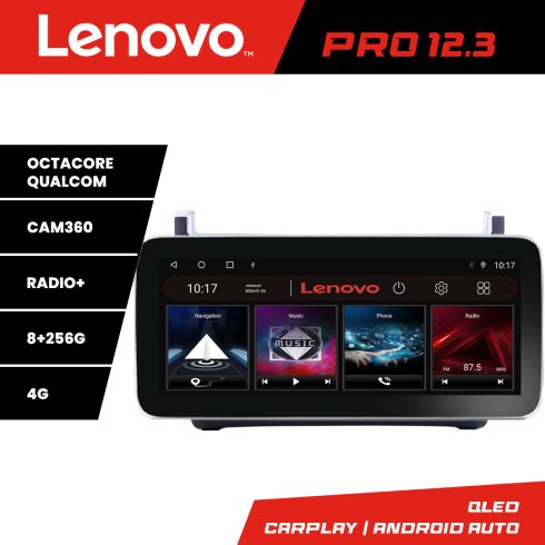 Navigatie VW Polo 2014- K-655 Lenovo PRO 8+256 12.3 inch qled android 4G DSP gps internet  8Core