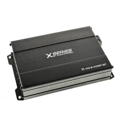 Amplificator cu DSP Audio System X-100.5 DSP-BT 9 canale 5 amplificate 4x140 si 1x30 watts rms in 2 sau 4 ohm BT clasa D dimensiune mica