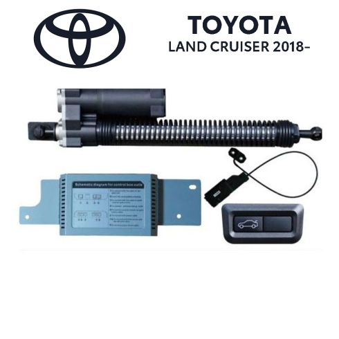 Automatikus csomagtartó-emelő és -záró rendszer gombbal és kulccsal Toyota Land Cruiser 2018-
