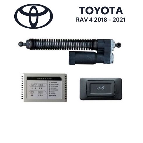 Automatikus csomagtartó-emelő és -záró rendszer gombbal és kulccsal Toyota RAV 4 2018-2021
