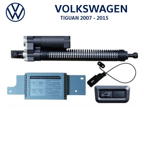 Automatikus csomagtartó-emelő és -záró rendszer gombbal és kulccsal Volkswagen Tiguan 2007 - 2015