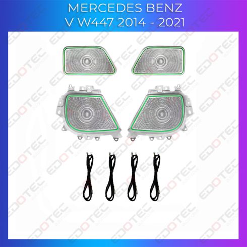 Lumini ambientale Mercedes W447 Vito V260 dedicat capac boxă control telefon sau sistem original