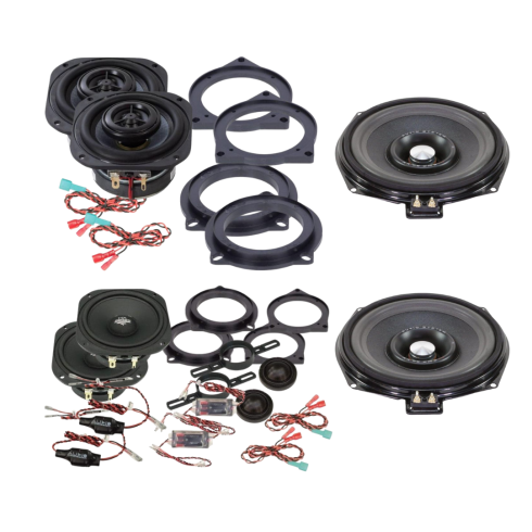 Pachet audio amplificat dedicat BMW Seria E/F/G/