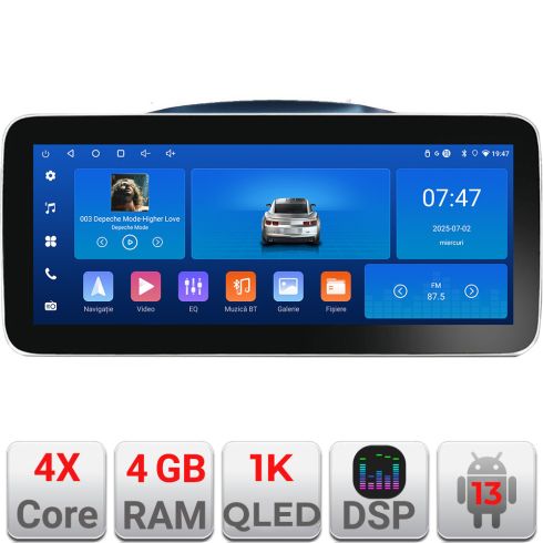 Navigatie Jeep Grand Cherokee 2004-2007 Edotec 4+64 12.3 inch Incell 1K android Wifi 5Ghz gps internet  Kit-cherokee-2007