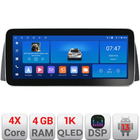 Navigatie Jeep Grand Cherokee 2008-2010 Edotec 4+64 12.3 inch Incell 1K android Wifi 5Ghz gps internet  Kit-cherokee-2009