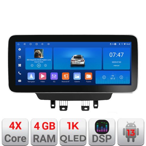 Navigatie Mazda CX3 K-cx3 2014-2020 Edotec 4+64 12.3 inch Incell 1K android Wifi 5Ghz gps internet