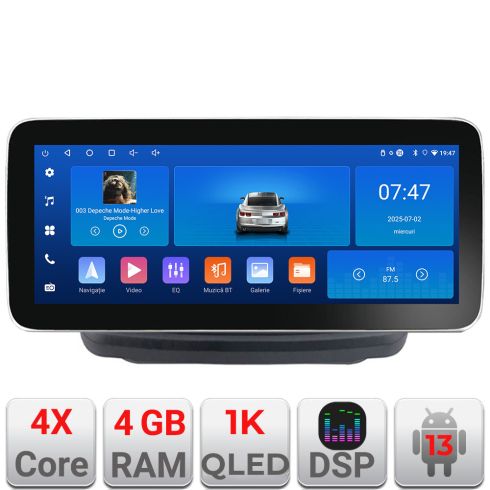 Navigatie Hyundai Genesis K-GENESYS Edotec 4+64 12.3 inch Incell 1K android Wifi 5Ghz gps internet