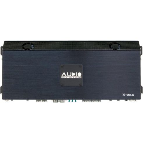 Amplificator RESIGILAT Audio System X-80.6, 4 x 150 + 1 x 500 watts, in 2 sau 4 ohm, clasa AB, 6 canale