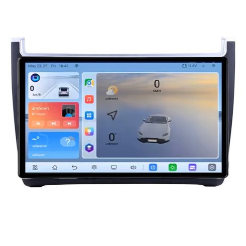 Navigatie VW Polo 2014- C-655 Android 8 Core 2.2 Ghz 8+128 Qled 1K ADAS 4G LTE GPS 360 KIT-655+EDT-E409V3