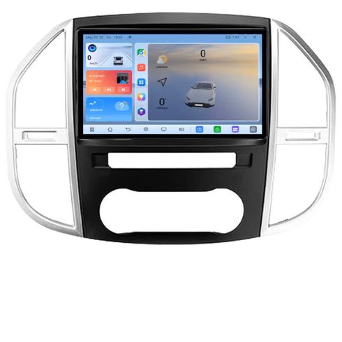Navigatie Mercedes Vito w447 2016- Android 8 Core 2.2 Ghz 8+128 Qled 1K ADAS 4G LTE GPS 360 KIT-w447+EDT-E410V3