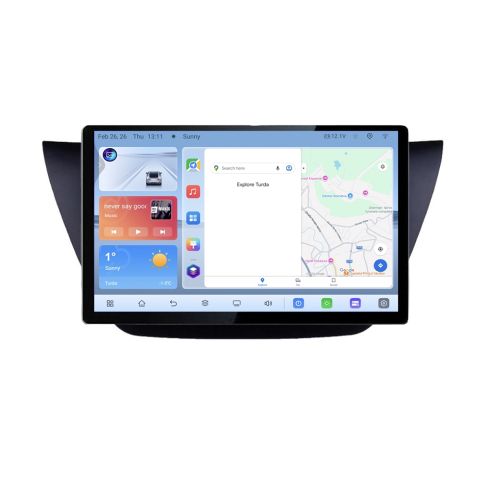 Navigatie dedicata Mitubishi Lancer 2001-2007  N-LANCER07 Edonav ecran 13" 1K 4+64 Android Waze USB Navigatie 4G 360 Toslink Y