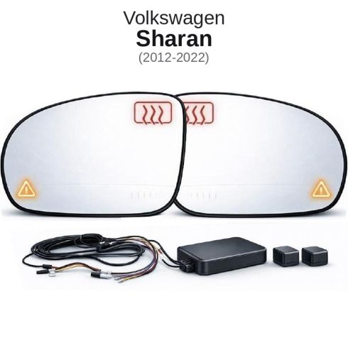 Senzor unghi mort Volkswagen Sharan 2012-2022 — oglindă dedicată