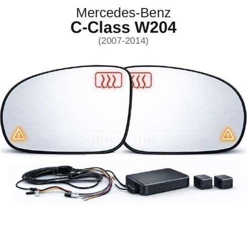 Senzor unghi mort Mercedes Benz C-Class W204 2007-2014 — oglindă dedicată