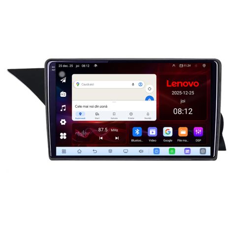 Navigatie Mercedes GLK 2012-2015 NTG4.5 Lenovo Kit-GLK 8 Core 2.2 Ghz 8+128 Qled Incell 1K Android 360 Carplay DSP AHD 1080P ADAS 4G Wifi 5Ghz Bluetooth PRO