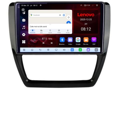 Navigatie VW Jetta 2011-2018 Lenovo Kit-JETTLenovo Kit-15 8 Core 2.2 Ghz 8+128 Qled Incell 1K Android 360 Carplay DSP AHD 1080P ADAS 4G Wifi 5Ghz Bluetooth PRO