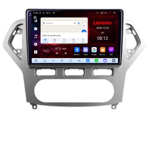 Navigatie Ford Mondeo 2006-2010 Lenovo Kit-MONDEO-AC 8 Core 2.2 Ghz 8+128 Qled Incell 1K Android 360 Carplay DSP AHD 1080P ADAS 4G Wifi 5Ghz Bluetooth PRO
