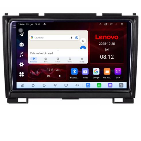 Navigatie Hummer H2 intre anii 2008-2009 8 Core 2.2 Ghz 8+128 Qled Incell 1K Android 360 Carplay DSP AHD 1080P ADAS 4G Wifi 5Ghz Bluetooth PRO