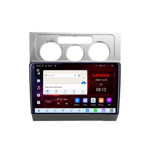 Navigatie VW Touran 2003-2010 Lenovo Kit-TOURAN1 8 Core 2.2 Ghz 8+128 Qled Incell 1K Android 360 Carplay DSP AHD 1080P ADAS 4G Wifi 5Ghz Bluetooth PRO